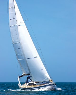 allures-409-yacht-review-boat-test-bow-running-shot-tall-credit-Jerome-Houyvet