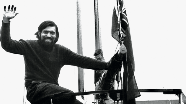 Cornell and the first Aventura depart London in 1975.