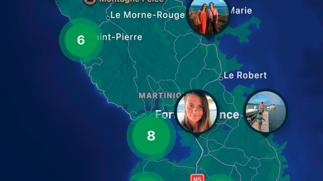 The SeaPeople app allows you to ‘hail’ other users within a set radius